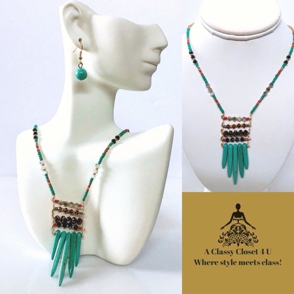 Necklace & Earrings Set